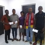 Recipients: JAMB 2020 Scholarship Award of the OCI Foundation (January 22nd, 2020)