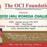 Event: the 2020 IFOMSSA Challenge - January 27th, 2020