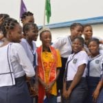 Event and Speech: The Nigerian Navy Secondary School, Lagos, Nigeria benefits from the OCI Foundatio...