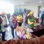 Videos: OCI Foundation presents COVID-19 preventive materials to the Federal Ministry of Women Affai...