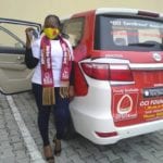 Final destination: OCI Foundation's brand new Innoson 7-seater vehicle arrives Abuja, Nigeria (03/07...