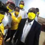OCI FOUNDATION PRESENTS ANTI-COVID19 MATERIALS TO THE NUJ, FRCN CHAPEL, ABUJA, NIGERIA (07/07/2020).