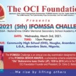 Event: The 2021 IFOMSSA Challenge Scheduled for March 3rd, 2021; Final List of 46 Participants Rel...
