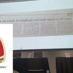 The Gynocular Project: OCI Foundation's President joins Australian Cervical Cancer Society; Undertak...