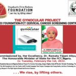 The Gynocular Project: First OCI Foundation's Digital Cervical Cancer Screening Centre with Nigeri...