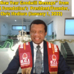 2022 Goodwill Message: Video and Text from the OCI Foundation's President (01/01/2022)