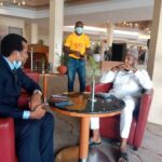 CHRONICLES (Day 2a of 14; 24/1/22; Pics/Video) of NYSC ArOY Flag-Off: Abdullahi Rufai meets OCI Foun...