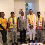 CHRONICLES (Day 5a of 14; 27/1/22; Pics/Video) of NYSC ArOY Flag-Off: Rev Yakubu Pam, Exec. Sec. of ...