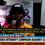 OCI Foundation's CerviBreast App: Rita Ekpei of the Nigeria Cancer Society (NCS) Speaks During the...