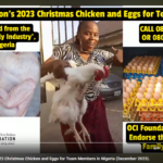 Video/Pics: OCI Foundation’s 2023 Christmas Chicken and Eggs for Team Members in Nigeria (December 2...
