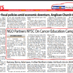 NEWS Report (Leadership and New national Star) - NGO (OCI) Partners NYSC On Cancer Education (12/2/2...