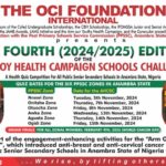 AHCSC 4th Edition Starts: The 2024/25 OCI Foundation's Anambra “ArOY Health Campaign Schools Challen...
