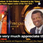 HONOURED (Pics/Video) - “Global Humanitarian Youth Impact Leader Of 2025” for the OCI Foundation's P...
